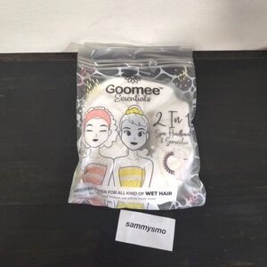 Goomee Essentials 2-In-1 Spa Headband & Scrunchie • White